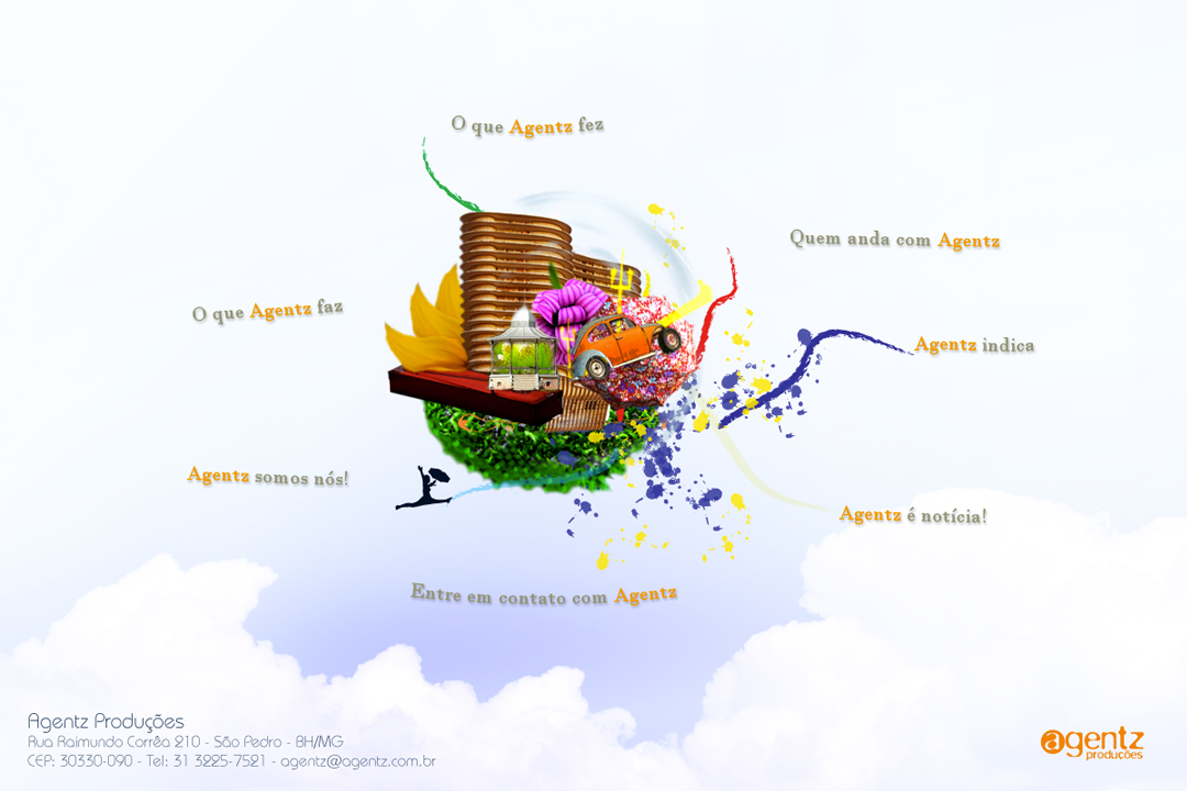 Agentz Produções Visuel site web