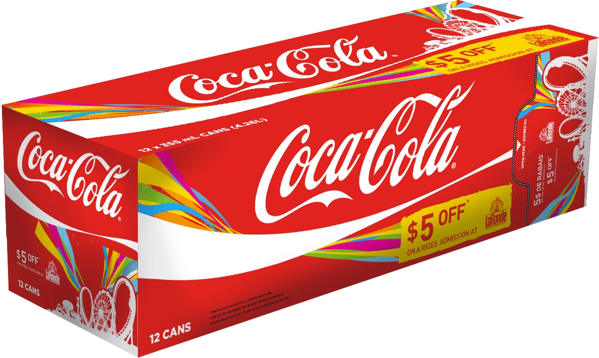 Coke - La Ronde Emballage - canettes