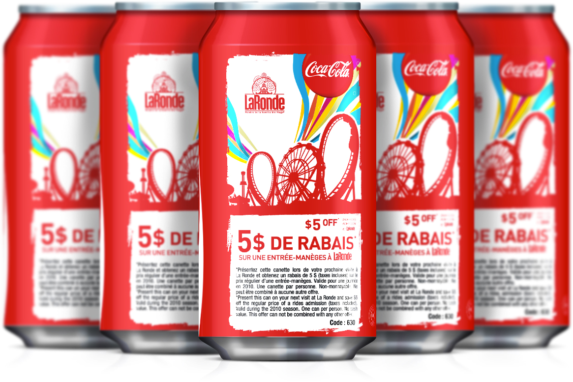 Coke - La Ronde Canettes